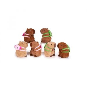 Peluche avec sac &agrave; dos Whitehouse Leisure Capybara 21 cm Mod&egrave;le al&eacute;atoire
