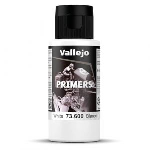 Vallejo Apprêt pour maquette - 60 ml - Polyuréthane - Coloré blanc