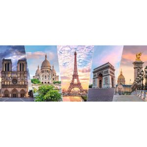 Nathan Puzzle 1000 pièces - Les monuments de Paris - Adultes et enfants dès 14 ans - Puzzle de qualité supérieure - Encastrement parfait - Collection Urbain - 12000890