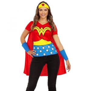 D&eacute;guisement Wonder Woman femme - Funidelia - Rouge - 100% Polyester