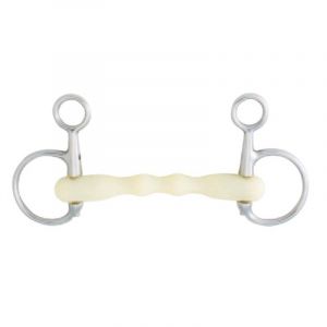 Mors baucher pour cheval droit Soyo Happy mouth "mullen"