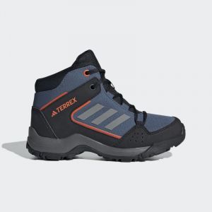 Adidas Terrex Hyperhiker Mid K - Chaussures randonne enfant Wonder Steel Grey Three Impact Orange 34