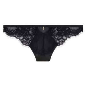 Pomm'Poire String noir Cuir