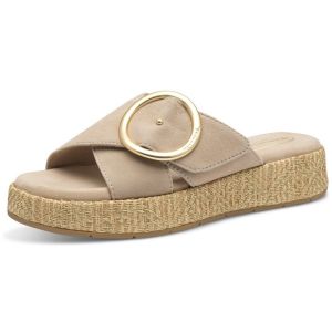 Tamaris Mules Sandales Plates Cuir
