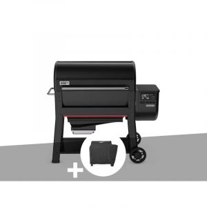 Weber Barbecue &agrave; pellets Searwood XL 600 + Housse