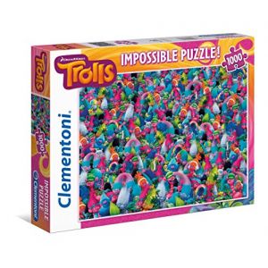 Image de Clementoni Les Trolls - Puzzle Impossible 1000 pièces