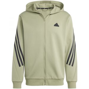 Adidas Sweatshirt zippé à capuche homme 3 bandes future icons