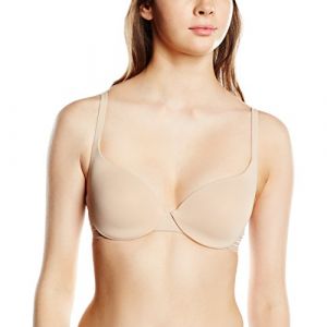 Image de DIM Invisifit - Soutien-gorge - Corbeille ampliforme - Uni - Femme - Beige (New Skin) - 100C (Taille fabricant: 100C)