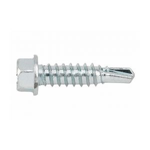 Index 250 vis autoperceuse pointe foreuse réduite TH8 63 x 50 mm acier zingué pour toiture - ARE6350