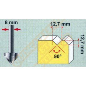 Image de FRAISE RAINURER HM Q8 V D12.7