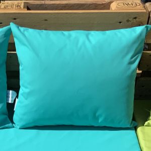 Homemaison Housse de coussin outdoor Turquoise 50 x 60 cm - Turquoise