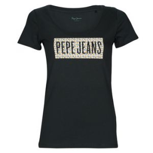 Pepe Jeans T-shirt SUSAN Noir - Taille S,M,L,XS