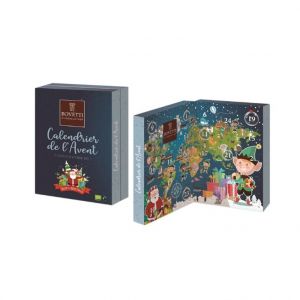 Bovetti Artisan Chocolatier Calendrier de l'avent 2022 des chocolats bio - Un calendrier
