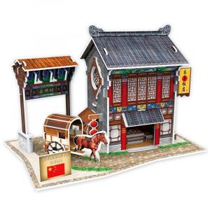 Dam Puzzle 3d style monde hôtel chine qilu