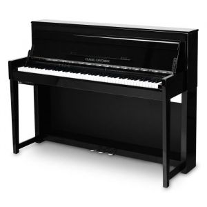 Classic Cantabile UP-1 SH Upright piano électrique noir brillant