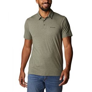 Image de Columbia Polo tech trail vert homme s