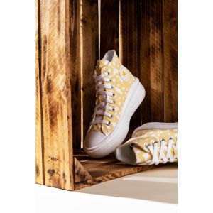 Converse Chuck Taylor All Star Move Floral Platform HI, 37 EU, femme, jaune