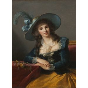 Grafika Louise-Élisabeth Vigee le Brun : Comtesse de Segur, 1785