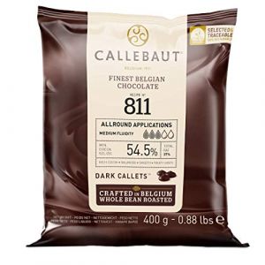 Image de Callebaut Chocolat noir belge le plus fin, marron, 400 g