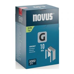 Novus Agrafe à fil d'acier plat g Type 11 l10,6xL10 mm largeur de fil 1,25 mm