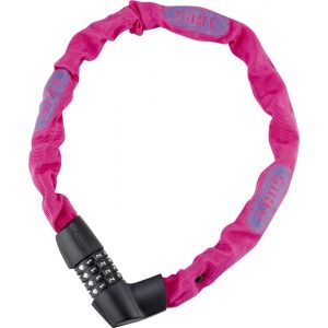 Abus Tresor 1385/75 Antivol, neon pink Chaînes antivol