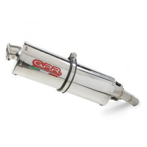 Image de Gpr Exhaust Systems Silencieux Trioval Slip On R 1200 Rt 15-16 Homologated One Size Glossy Silver / Glossy Silver