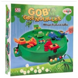 Gob Grenouilles ? Le Jeu? (Jeu D?Adresse ? Enfants) 32 X 32 X 7 Cm