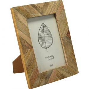 Well Home Cadre photo en bois 19,2 x 1,3 x 24 cm