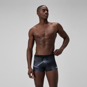 Speedo Eco Vamilton Allover vêtement running homme Gris/argent - Taille 42