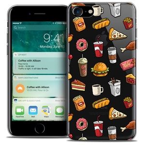 Image de CaseInk Coque Gel iPhone 7 (4.7 ) Extra Fine Foodie Fast Food