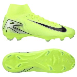 Nike Air Zoom Mercurial Superfly 10 Pro Fg Mad Voltage - Jaune Fluo/noir - Herbe Naturelle (Fg), pointure 42½ - ['Jaune'] - Taille 42½