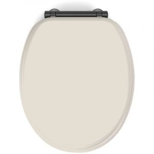 Gelco Abattant WC frein de chute design Beige 38x48 cm