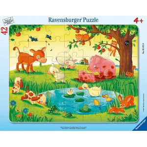 Ravensburger Puzzle Cadre - Animaux de la Ferme