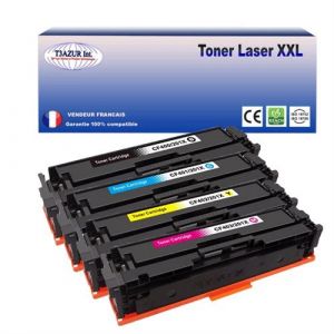 T3Azur 4 Toners Lasers compatibles pour imprimante HP Color LaserJet Pro M252dw T3AZUR