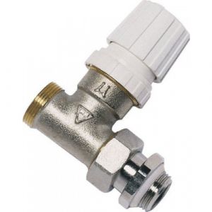 rbm Robinet de radiateur droit à visser - M 1/2' - Thermostatisable