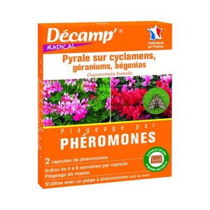 D&eacute;camp P romones contre la c nille du g&eacute;rani, cyclamen, b nia, azal&eacute;e
