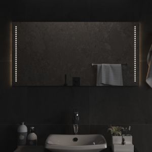 VidaXL Miroir de salle de bain à led 50x100 cm n/a