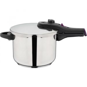 GSW - Autocuiseur Rapide - 22 cm - 6 l - Induction - Inox