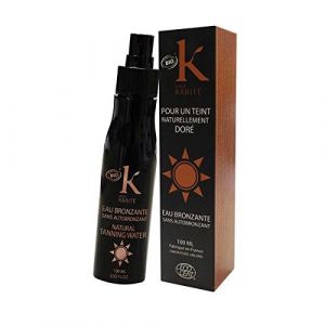 K pour Karit&eacute; Eau Bronzante sans autobronzant