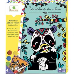 Sycomore Kit créatif Peinture Velours Animaux