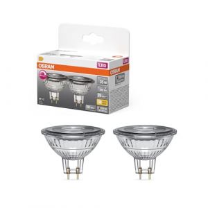 Osram Spot LED Superstar MR16 3,4 W 927, blanc chaud 2 700 K, GU5.3, 36°, 345 lm, Ra≥90, 25 000 h, intensité variable