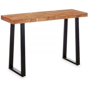Gift Decor Hall Trame 110 x 35 x 77 cm Marron Noir Acacia
