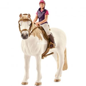 Image de Schleich 42359 - Cavalière amatrice avec cheval