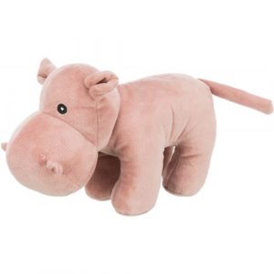 Animallparadise Peluc Hippopotame Avec Son, Taille 25 Cm, Pour Chien Neuf
