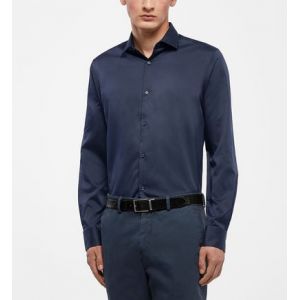 Galeries Lafayette Chemise technique droite HTech Bleu - Couleur Bleu - Taille S