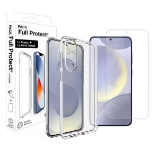 Moxie Pack 1 tpu transparente + 1 glass 2.5D Samsung galaxy S25 Fe