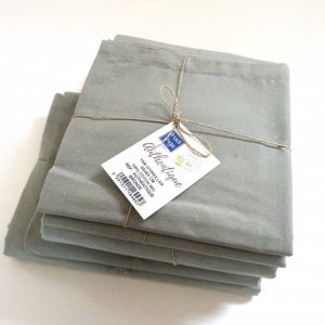 Tradilinge Drap plat en 100% coton biologique marron clair 280x300 cm