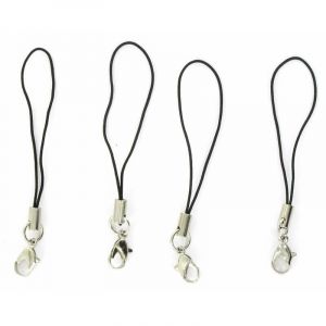 10 Attac s grigri Noir 5cm
