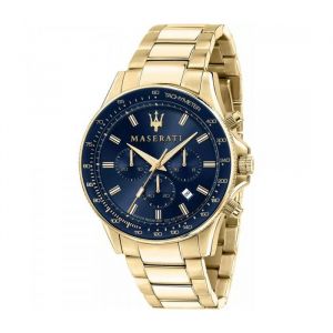 Maserati Montre Homme R8873640008 (&Oslash; 44 Mm) - Acier Inoxydable - Bleu