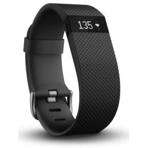Fitbit Charge HR taille L - Bracelet d'activit&eacute; et de sommeil